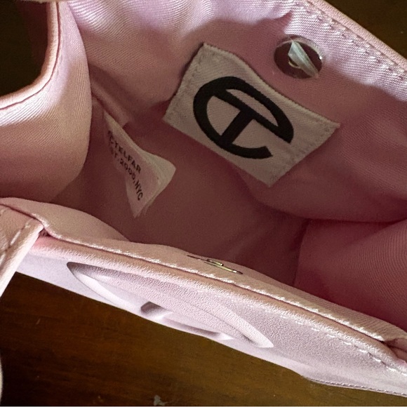 Telfar Small Shopping Bag Shoulder Crossbody Bag Pink Bubblegum - Picture 10 of 16